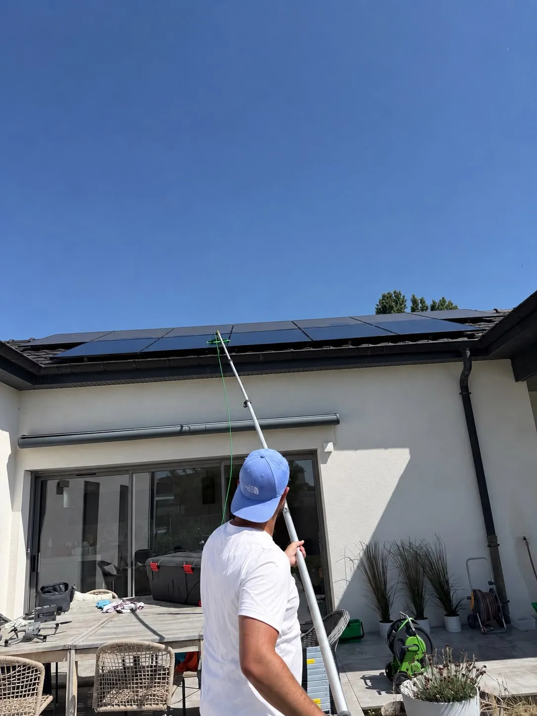 Nettoyage professionnel de panneaux solaires à Saint Julien les Metz - Drone Net Services