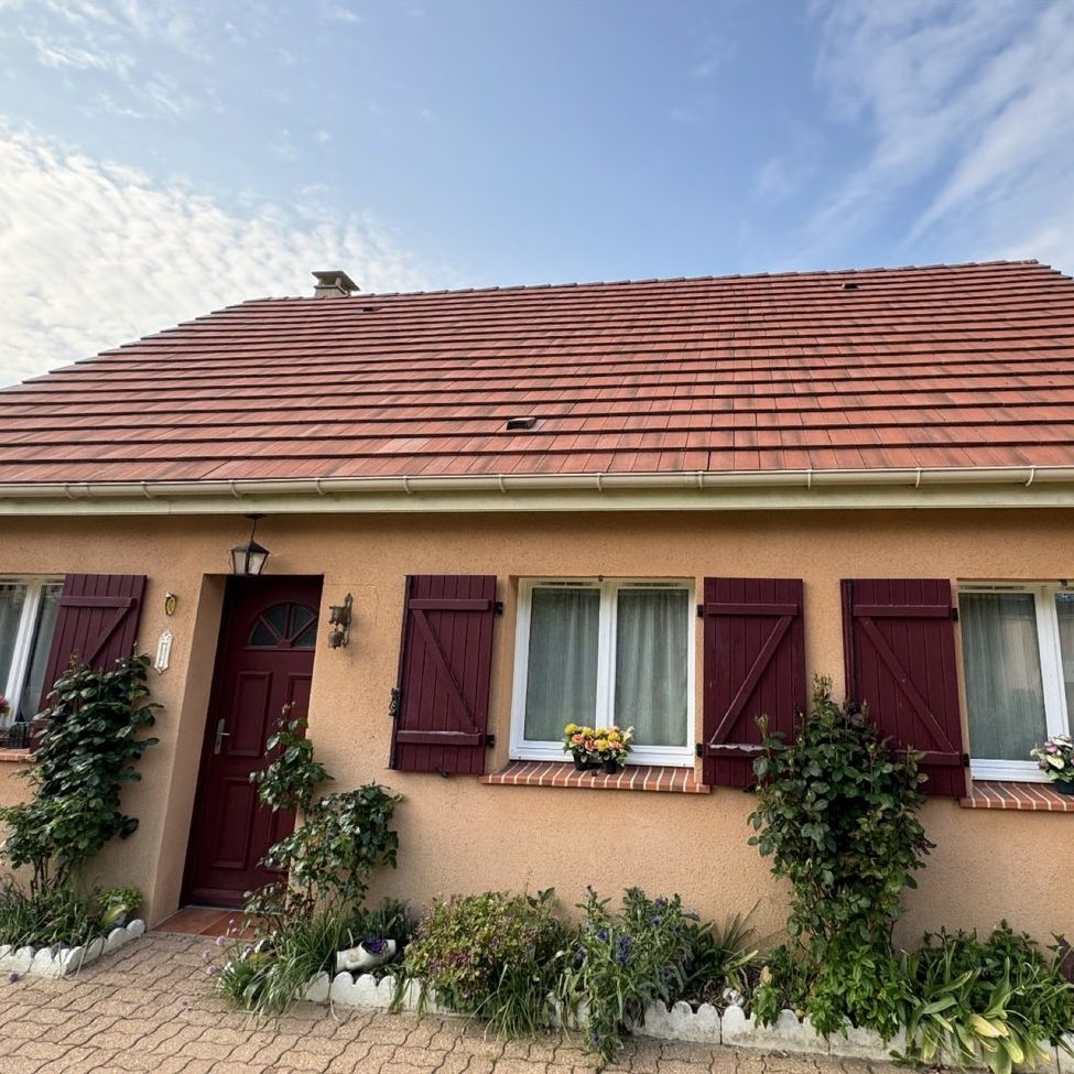 Le démoussage et nettoyage de toiture par drone APRÈS