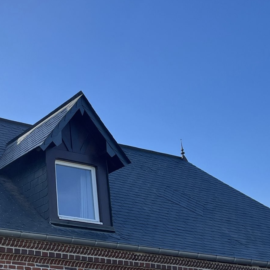 Le démoussage et nettoyage de toiture par drone APRÈS